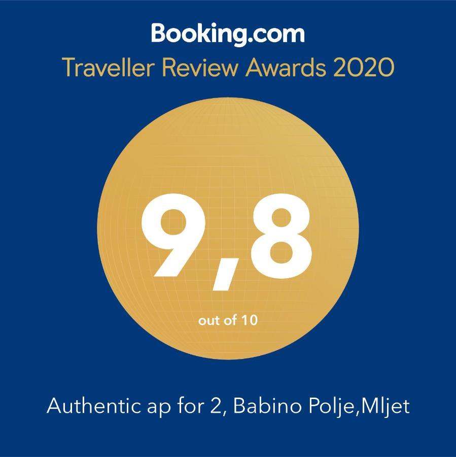 Authentic Ap For 2, Babino Polje,Mljet Appartement Buitenkant foto